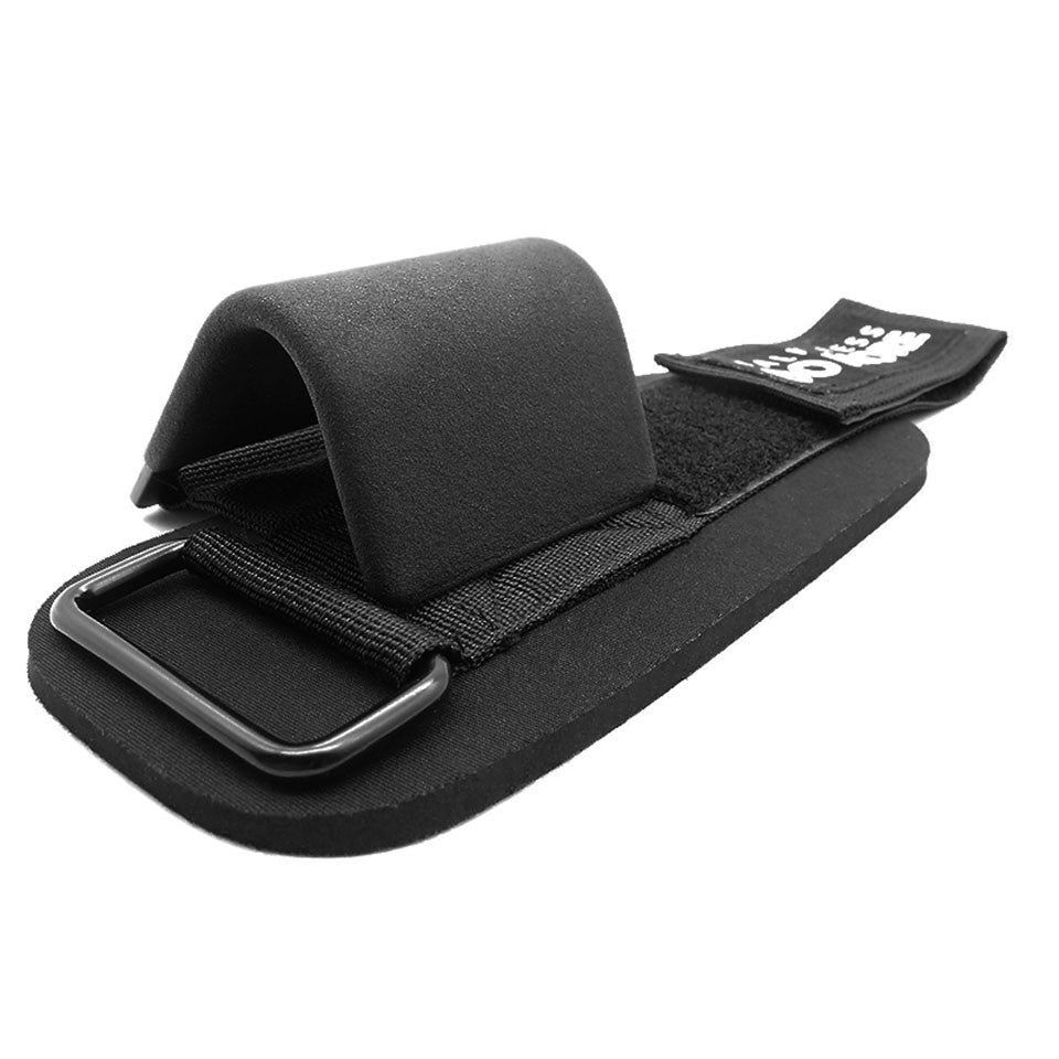 weight lifting hook grips with wrist wraps