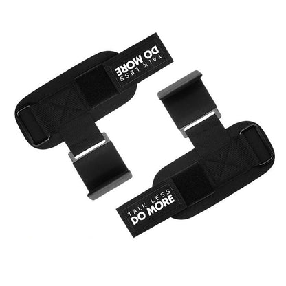 weight lifting hook grips with wrist wraps